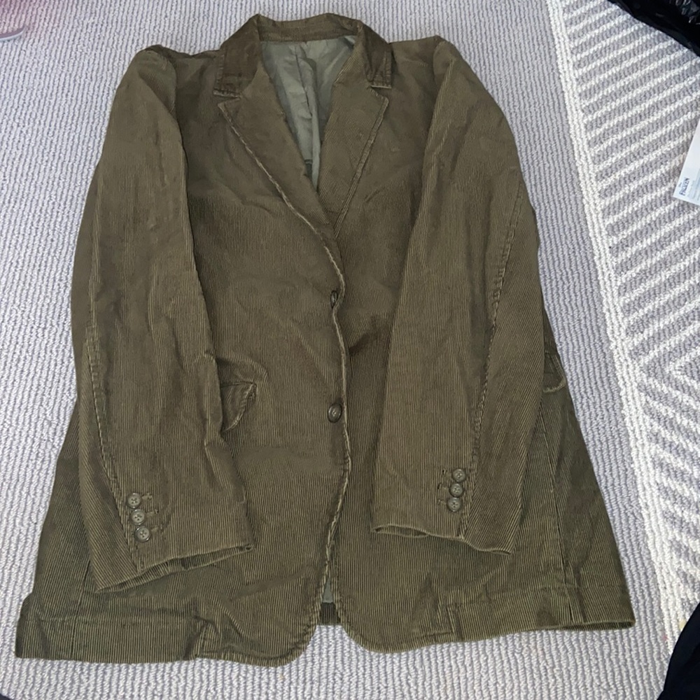 J-Crew mens corduroy blazer